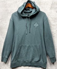 Salty Crew Men's Shelter Fill Hoodie Sweatshirt Size Med Blue Sink Swim Tropical