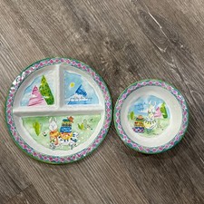 Baby Cie Llama Divided Plate Bowl Profitez Du Voyage Toddler Dining Set