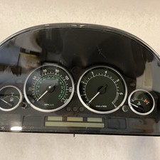 2003-2005 Range Rover Speedometer Cluster Black Oem 110380081023 Scratched 2003-2005 Range Rover Speedometer Cluster Black Oem 110380081023 Scratched