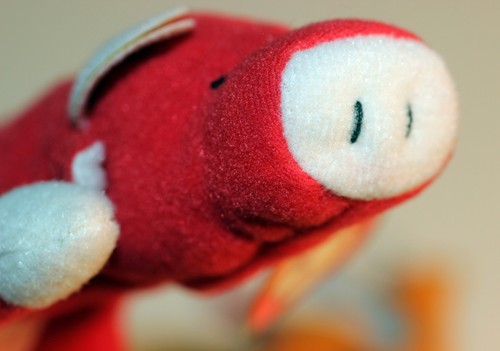 McDonald's TY Beanie Babies 1993 1996 LOT OF FOUR Chops Snort Patti Lizz Animals - Picture 6 of 7