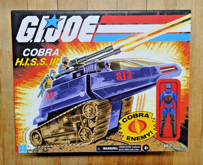 G.I. JOE Cobra Blue H.I.S.S. III (HISS 3) NEW in BOX 2021 Hasbro Toys