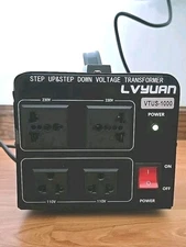 LVYUAN Voltage Converter Transformer 1500W Step Up/Down Converter VTUS-1500 (U)