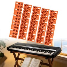 5x Keyboard Conductive Silicone Strips Professional Sturdy Key Contact Strip
