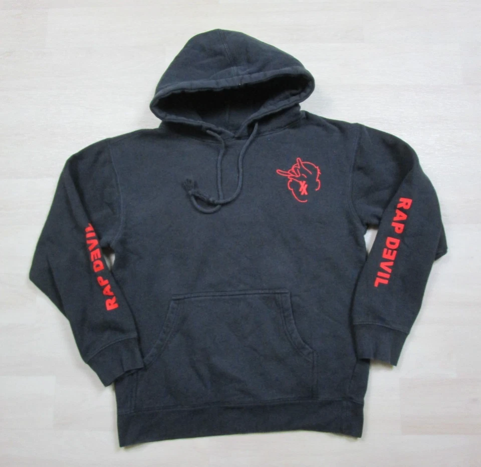 Sudadera con Capucha Machine Gun Kelly MGK Hotel Diablo Mainstream Rap Devil Talla (M) Tour XX Foto 3 de 4