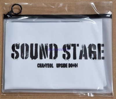 CHANYEOL Upside Down : Sound Stage EXO OFFICIAL MD SLOGAN SET +