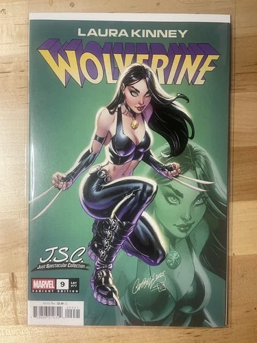 LAURA KINNEY WOLVERINE 9 J SCOTT CAMPBELL JUST SPECTACULAR VARIANT