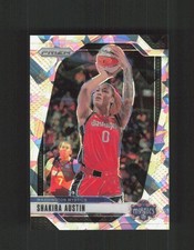2024 Panini Prizm WNBA #134 Shakira Austin Ice Prizms