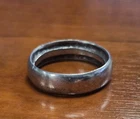 Vintage 1923 Australia Florin 925 Sterling Silver Coin Band Ring Size 8.5