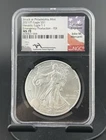 2021 (P) ASE Heraldic T-1 Emergency Production NGC MS70 FDI John Mercanti Signed