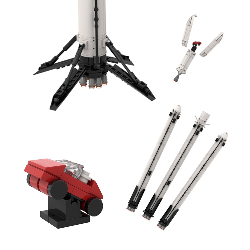 Modubrix Partially Reusable Super Heavy-lift Launch Vehicle 