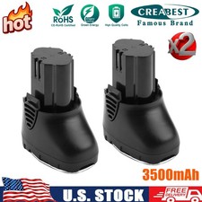 2pcs 10.8V 3.5Ah Li-ion Battery for Dremel 8000-01 8001-02 8001-01 855-02 855-01