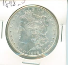 BEAUTY!  1898-O Morgan WHITE uncirculated coin.  Better strike, excellent luster