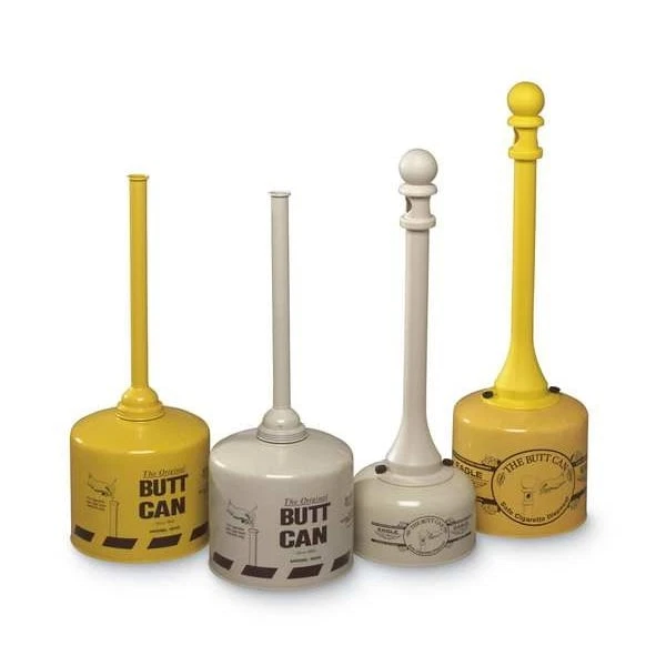 Eagle Mfg 1202 Cigarette Receptacle, 2 Gallon, 35 In H, 11 In Diameter, Yellow - Image 3 of 4