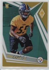 2019 Panini Phoenix Rookies Green 4/25 Devin Bush II #165 13c1