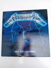 Metallica Ride the Lightning Vinyl LP 1st Pressing  Mfn 27 1984