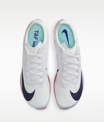 Nike Air Zoom Maxfly 2 Track Spike Sprinting Shoes White Pink w
