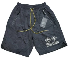 Black Rhude Rare Target Cross Hairs Shorts Size Medium New With Tags 