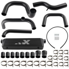 2.5 Aluminum Intercooler Kit For Honda Civic Eg Ekintegra Dc2 92-01 64mm 2.5 Aluminum Intercooler Kit For Honda Civic Eg Ekintegra Dc2 92-01 64mm