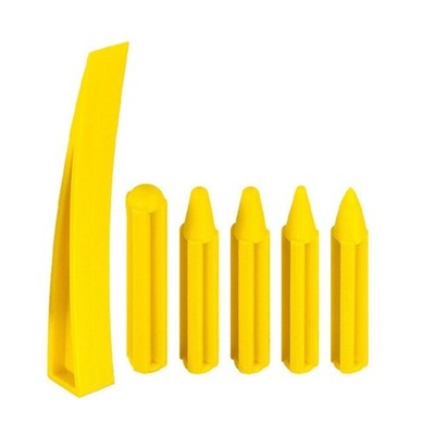 Auto Dents Removal Tool Set Of 6 Plastic Tap Down Tool Safe Paint Protections