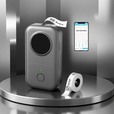 Phomemo D30 Bluetooth Etikettendrucker Mini Beschriftungsgerät Selbstklebend