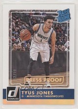 2015-16 Panini Donruss Rated Rookie Press Proof Gold 2/10 Tyus Jones #237 00am