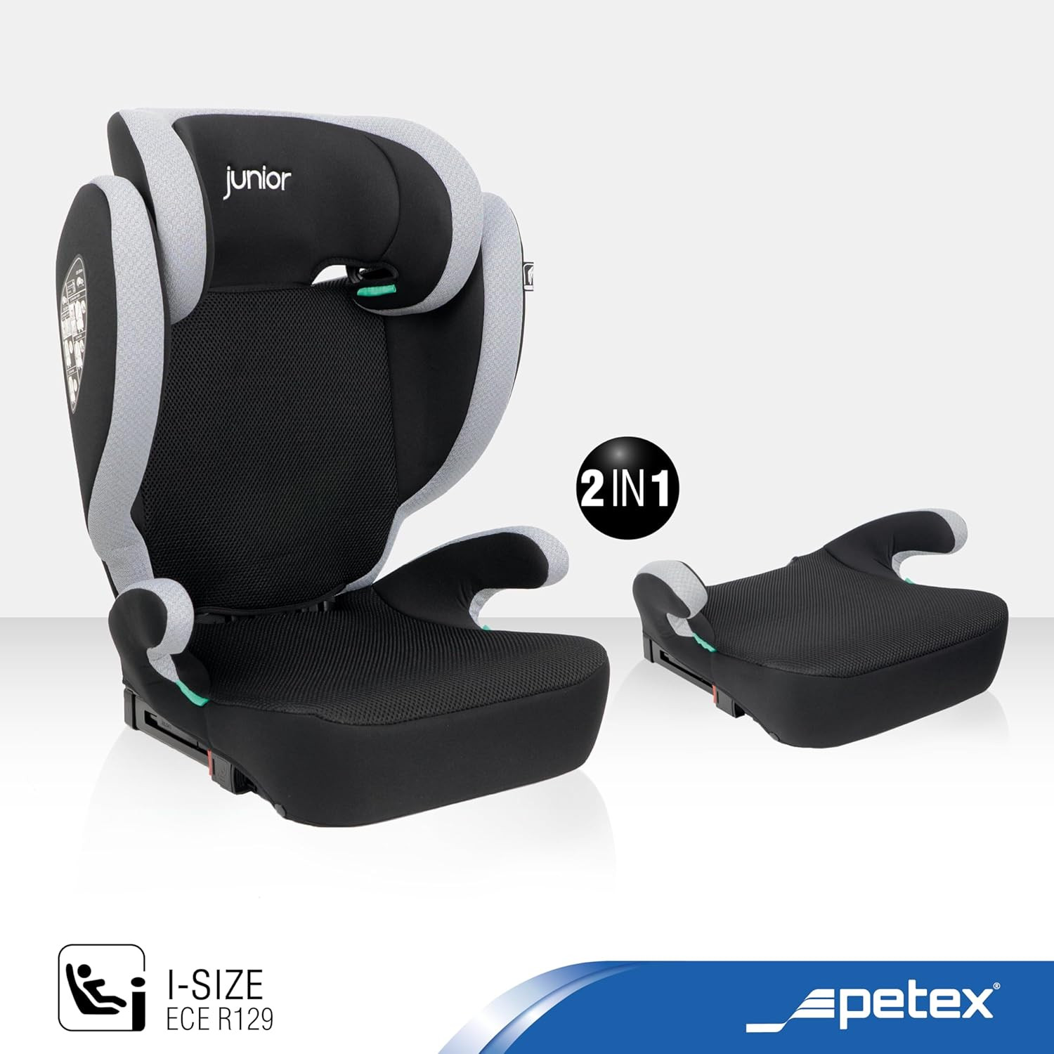 Seggiolino Auto Con ISOFIX – Basic plus I-Size Standard ECE R129 per Bambini Di foto 2