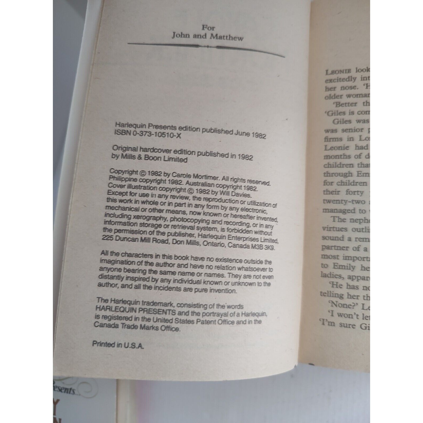 Harlequin Presents Lot/9 Vintage Romance Paperback Novels