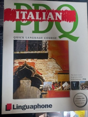 Linguaphone Italian PDQ Course - 4 CDs and Booklet