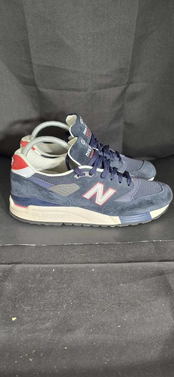 New Balance J. Crew x 998 Made in USA Grey Blue Orange for Sale