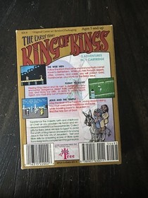 Nintendo NES Game King Of Kings The Early Years CIB Complete In Box