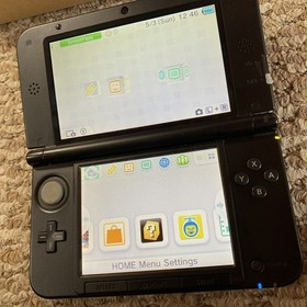 Nintendo 3DS XL Handheld System - Blue/Black USA In Box CiB With Charger