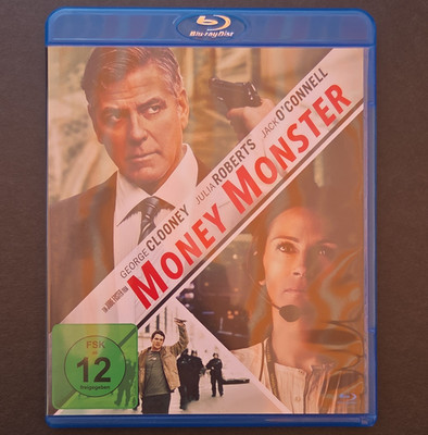 Money Monster Blu-ray George Clooney Julia Roberts Jodie Foster FSK 12 99 Min