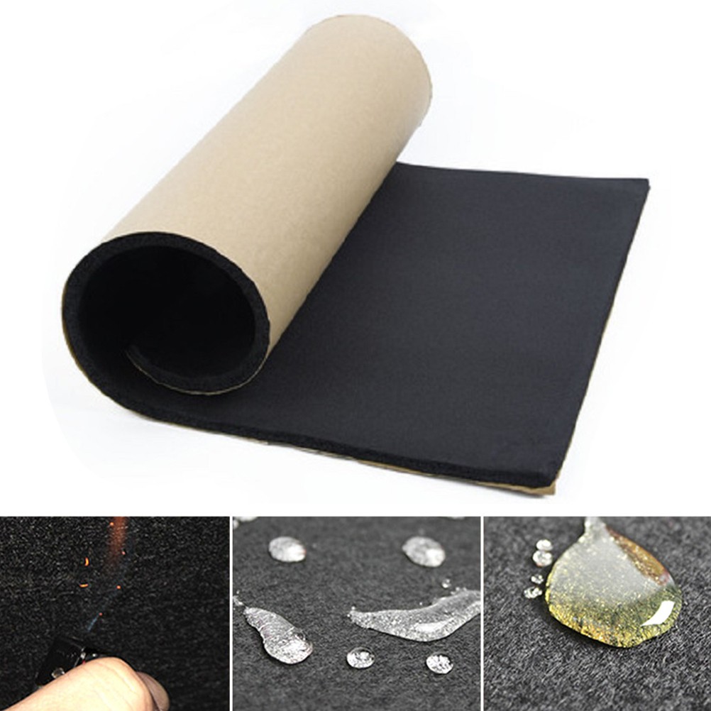 Car Thermal Sound Insulation Proofing Deadener Mat Dust Proof Waterproof Sound