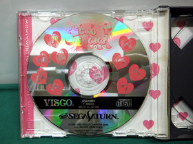Sega Saturn Lovely pop 2in1 Jang Jang Koi Shimashow Limited.[No manual] JP 21148