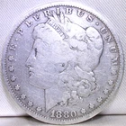 1880 P Morgan Silver Dollar