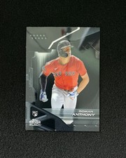 2025 Topps Chrome Black Baseball #56 Roman Anthony RC Rookie Red Sox QI95