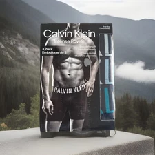 Calvin Klein Men's Intense Power 3-Pack Boxer Brief BLK Sz S NB 2594–928