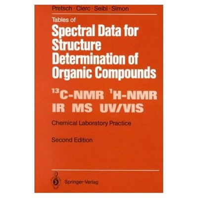 Tables of Spectral Data for Structure Determination of Organic Compounds