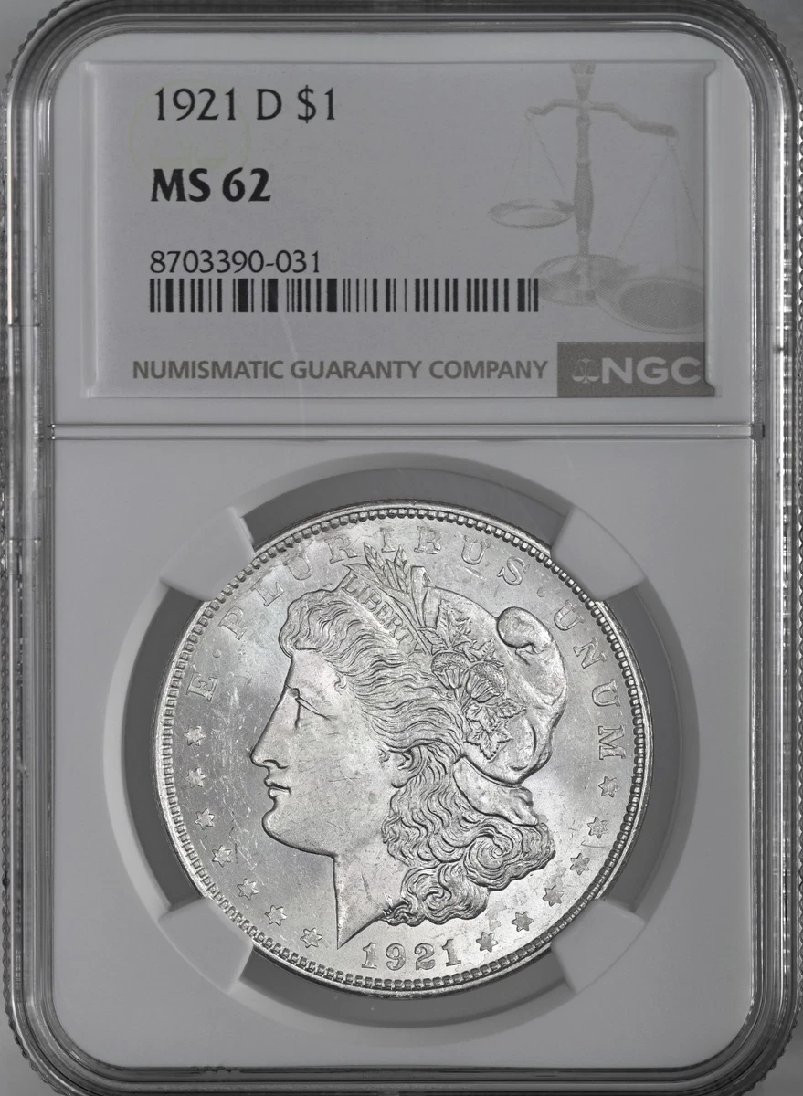 Uncirculated 1921 Year Morgan US Dollars (1878-1921) for sale | eBay
