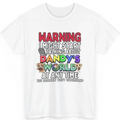 New Dandy's World Characters Funny Dandys World Unisex T-Shirt S-5XL