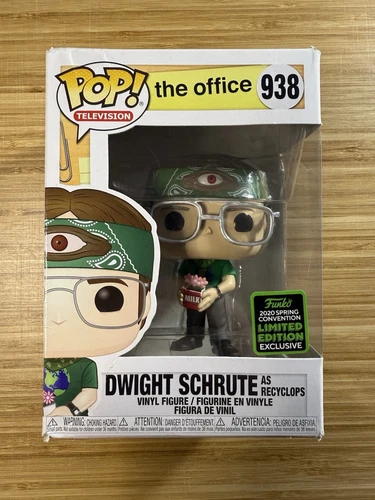 Funko Pop Television The Office Dwight Schrute As Recyclops ECCC 2020 #938