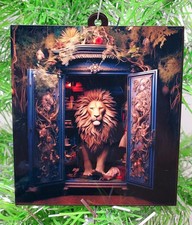 Las Crónicas de Narnia Armario con León Adorno de Navidad