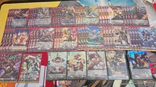 CFV Dragon Empire DZ 50 Card Deck Fiery Immolation Dragon, Kotihblaze  + Extras