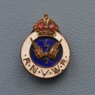 Royal Naval Volunteer (Wireless) Reserve WW2 Lapel Badge