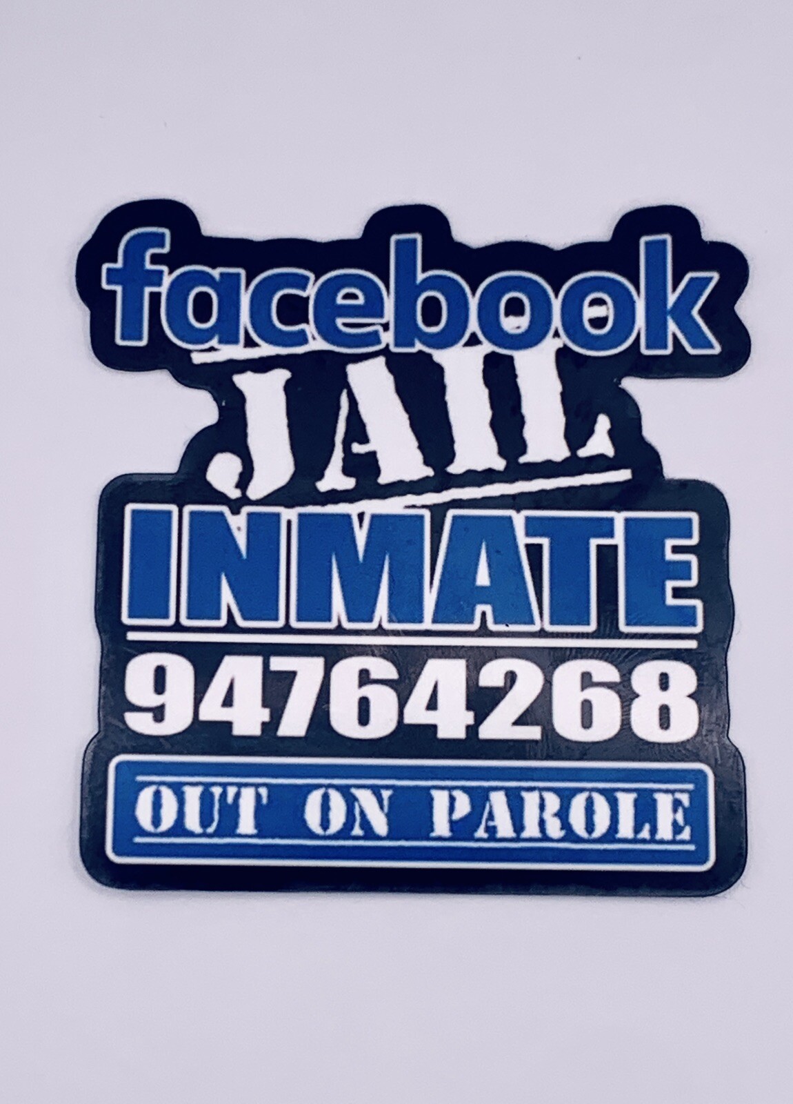 Jailer Sticker Facebook Jail Decal Car Truck Tumbler Laptop Window Wall Stickers 22 ...