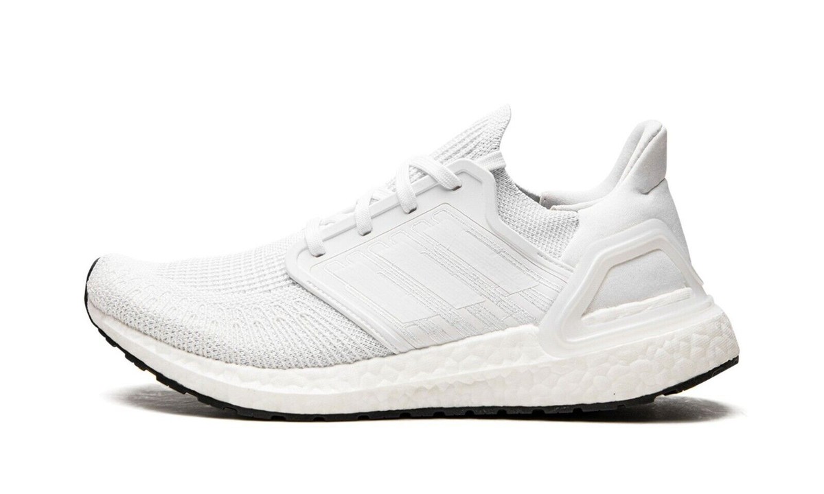 Adidas Ultraboost 20 Men's shoes Triple White G55817 | eBay