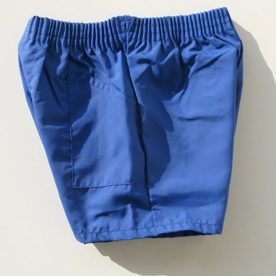 Authentique vintage Short enfant - Bleu - Taille 10 ans - Nylon - COTTABELLE - Photo 3/4