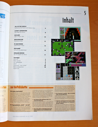 DOS-TREND - Cahier spécial 21 - JEUX AVEC SON - sur disque 3,5" - Photo 9/21