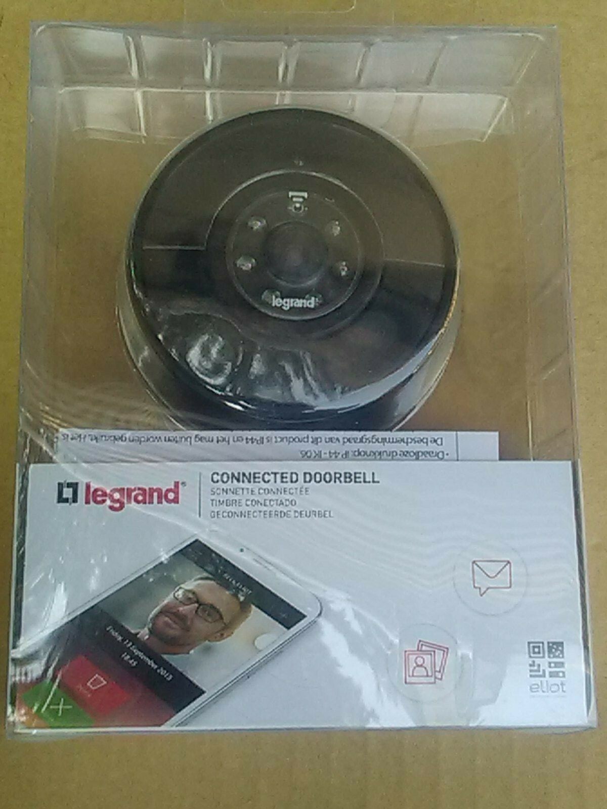 Sonnette connectée Wifi Legrand résolvant les colis perdus IP44 - 2