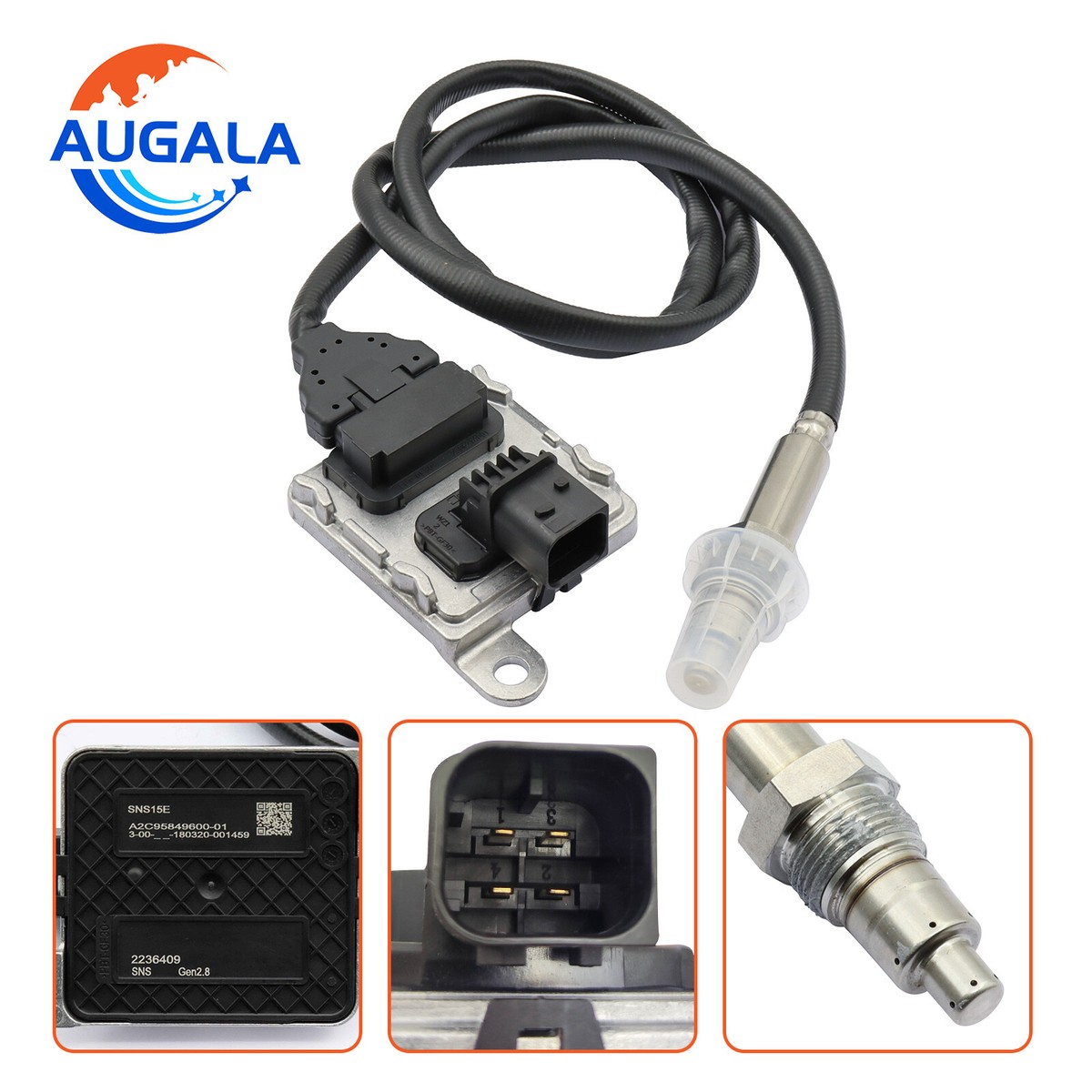 New Inlet Nox Sensor 2236409 2236409PE 2236409PEX for MX13 PACCAR